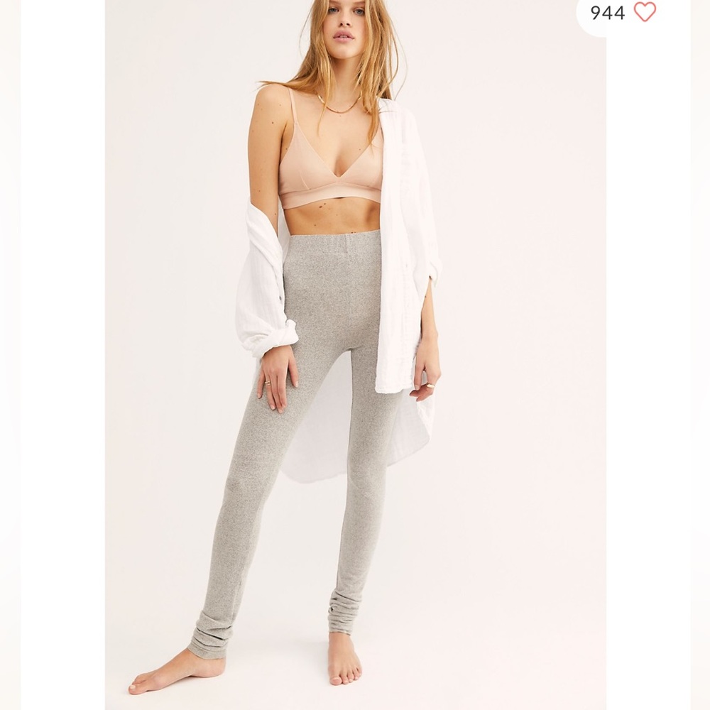 Free People Intimately Bunny Cuddle High Waisted Leggings